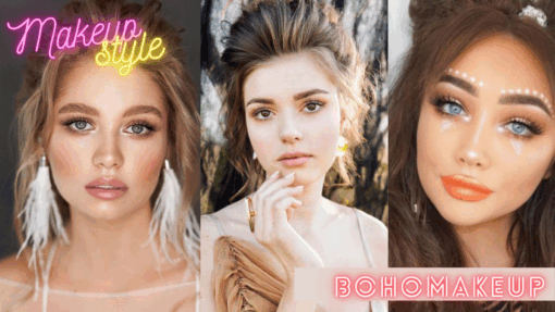 boho makeup