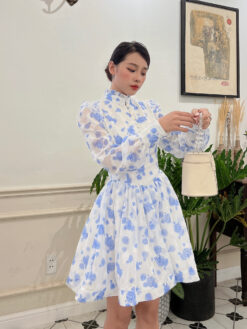 Đầm xòe dự tiệc vintage | Thời  trang thiết kế NOMAX